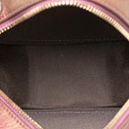 Purple Leather Chanel Crossbody Bag