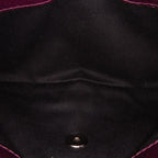 Purple Leather Chanel Flap Bag