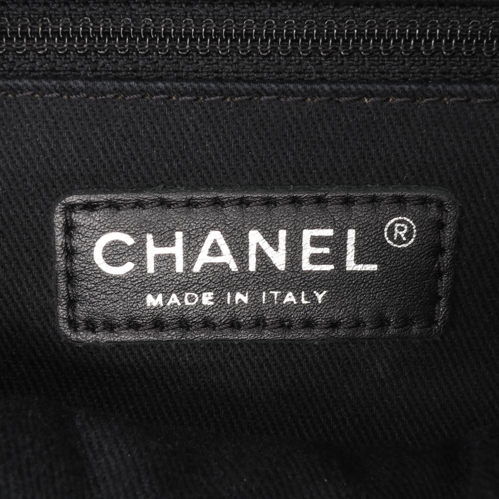 Purple Leather Chanel Flap Bag