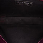 Purple Leather Chanel Flap Bag