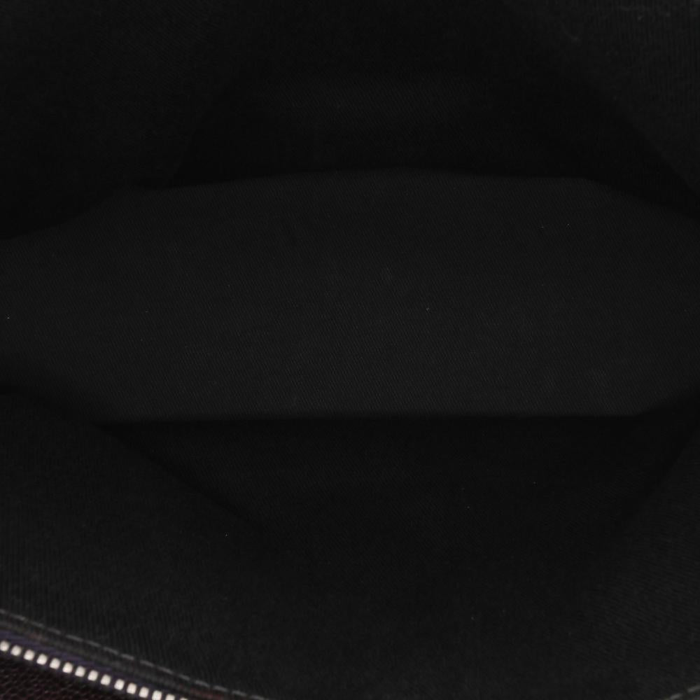 Purple Leather Chanel Tote