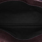 Purple Leather Chanel Tote