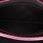 Purple Leather Chanel Flap Bag