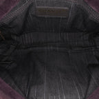 Purple Suede Chanel Clutch
