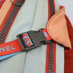 Red Canvas Chanel Backpack
