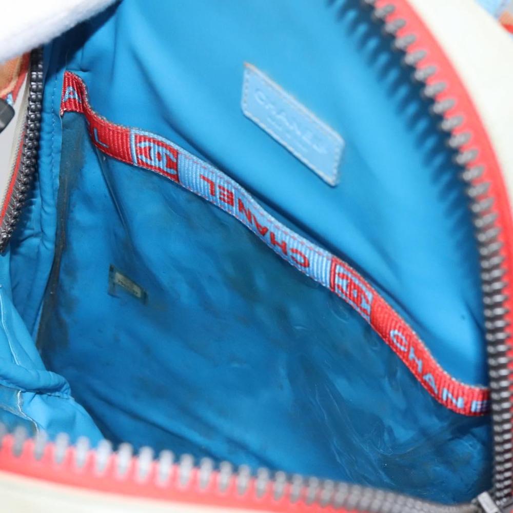 Red Canvas Chanel Backpack