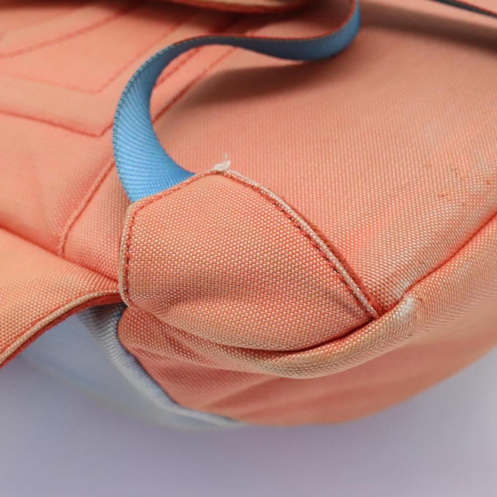 Red Canvas Chanel Backpack