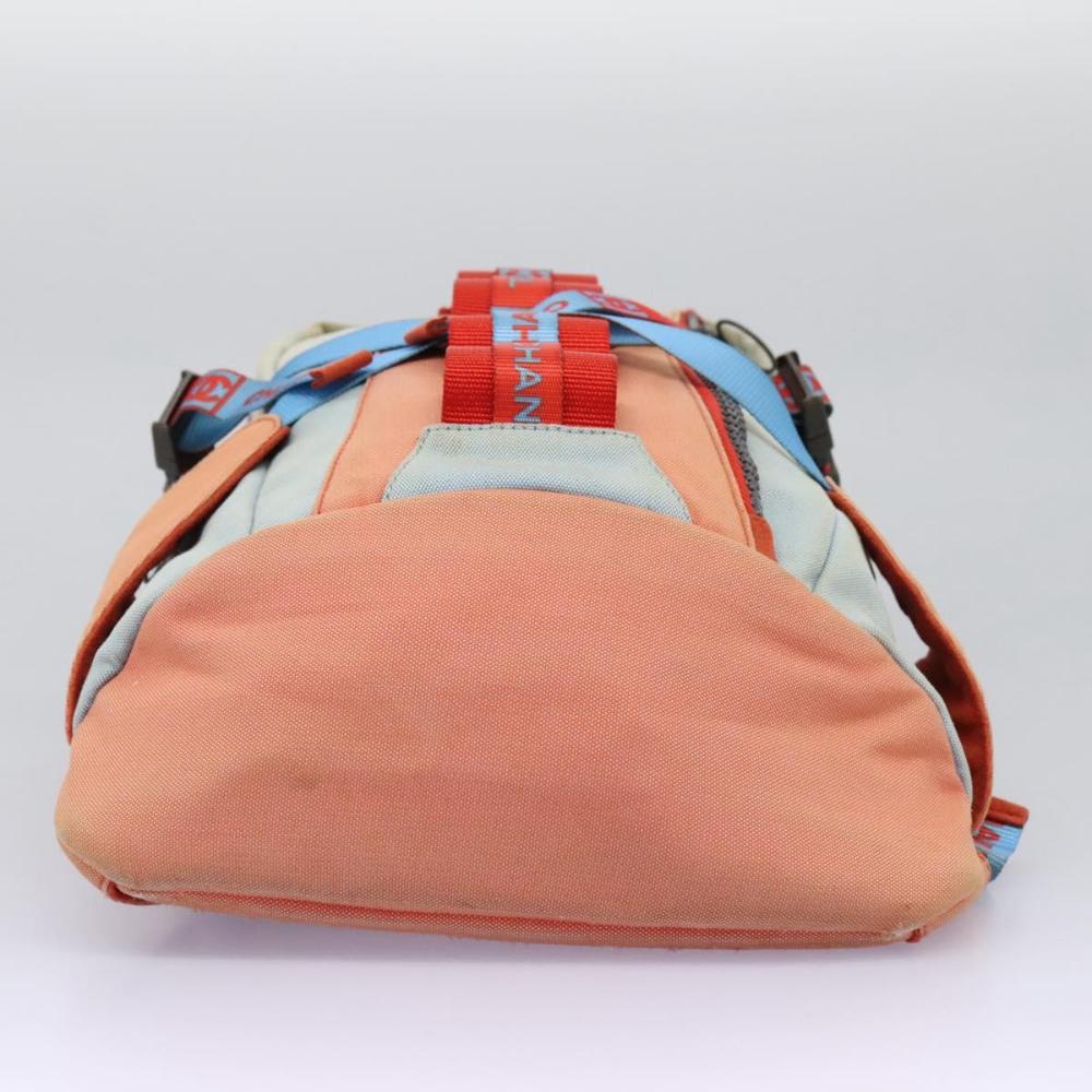 Red Canvas Chanel Backpack