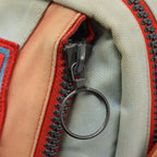 Red Canvas Chanel Backpack