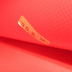 Red Fabric Chanel Backpack