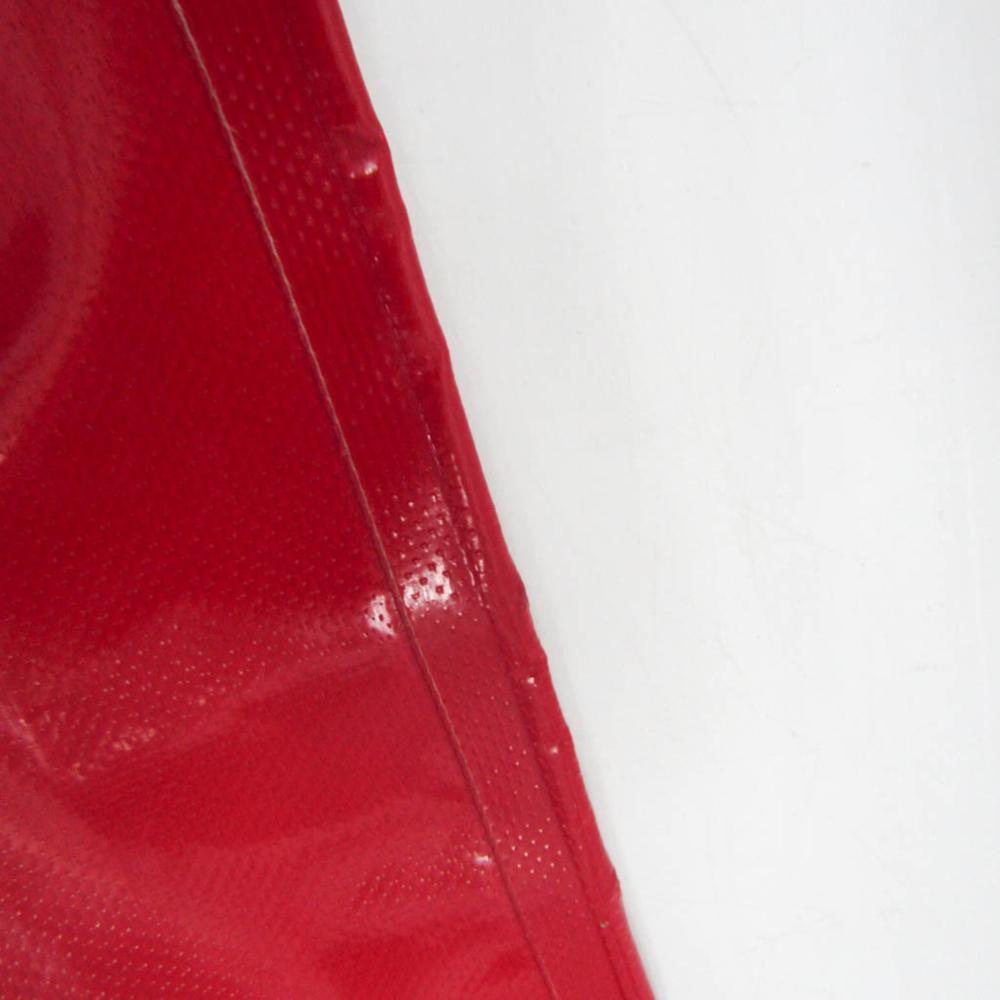 Red Fabric Chanel Backpack