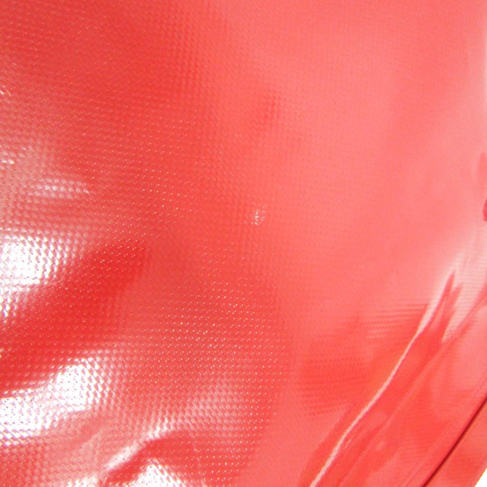 Red Fabric Chanel Backpack