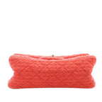 Red Fabric Chanel Flap Bag