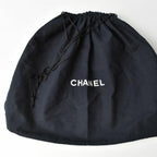 Red Fabric Chanel Shoulder Bag
