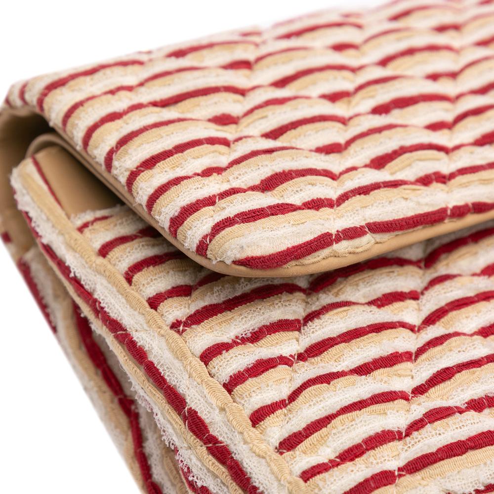 Red Knit Chanel Flap Bag