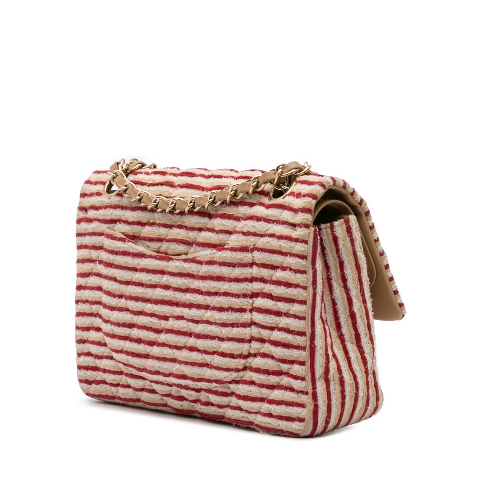 Red Knit Chanel Flap Bag