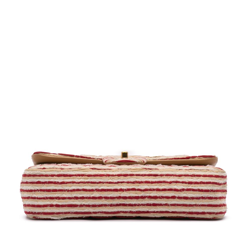 Red Knit Chanel Flap Bag