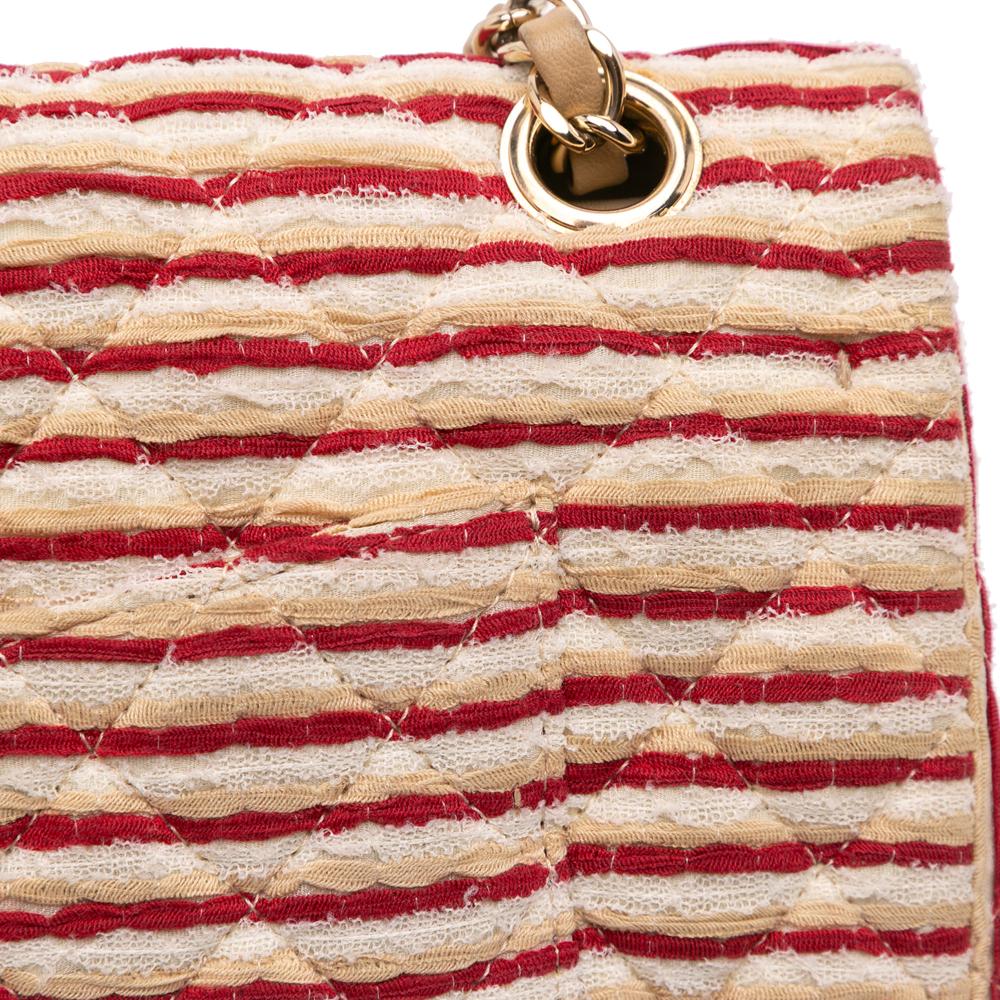 Red Knit Chanel Flap Bag