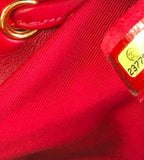 Red Leather Chanel Backpack