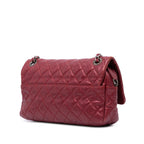 Red Leather Chanel Crossbody Bag