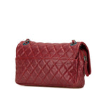 Red Leather Chanel Crossbody Bag