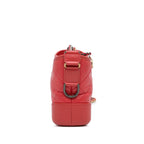 Red Leather Chanel Crossbody Bag