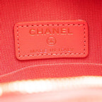 Red Leather Chanel Crossbody Bag