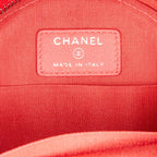 Red Leather Chanel Crossbody Bag