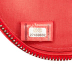 Red Leather Chanel Crossbody Bag