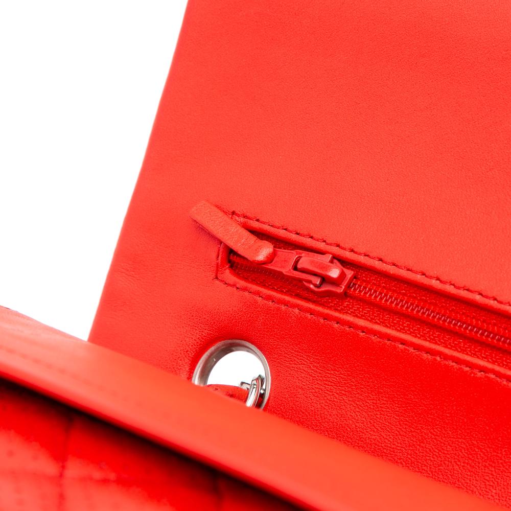 Red Leather Chanel Flap Bag