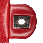 Red Leather Chanel Flap Bag