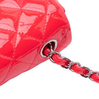 Red Leather Chanel Flap Bag