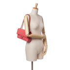 Red Leather Chanel Flap Bag