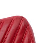 Red Leather Chanel Flap Bag