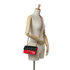 Red Leather Chanel Flap Bag