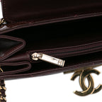 Red Leather Chanel Flap Bag