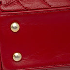 Red Leather Chanel Flap Bag