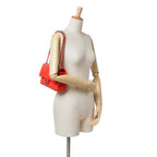 Red Leather Chanel Flap Bag