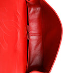 Red Leather Chanel Flap Bag
