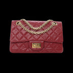 Red Leather Chanel Flap Bag
