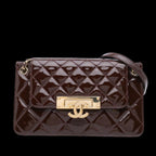 Red Leather Chanel Flap Bag