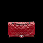 Red Leather Chanel Flap Bag