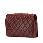 Red Leather Chanel Flap Bag