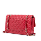 Red Leather Chanel Flap Bag