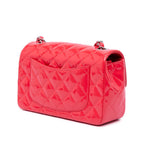 Red Leather Chanel Flap Bag