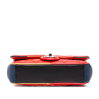 Red Leather Chanel Flap Bag