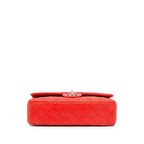 Red Leather Chanel Flap Bag