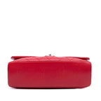 Red Leather Chanel Flap Bag