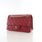 Red Leather Chanel Flap Bag