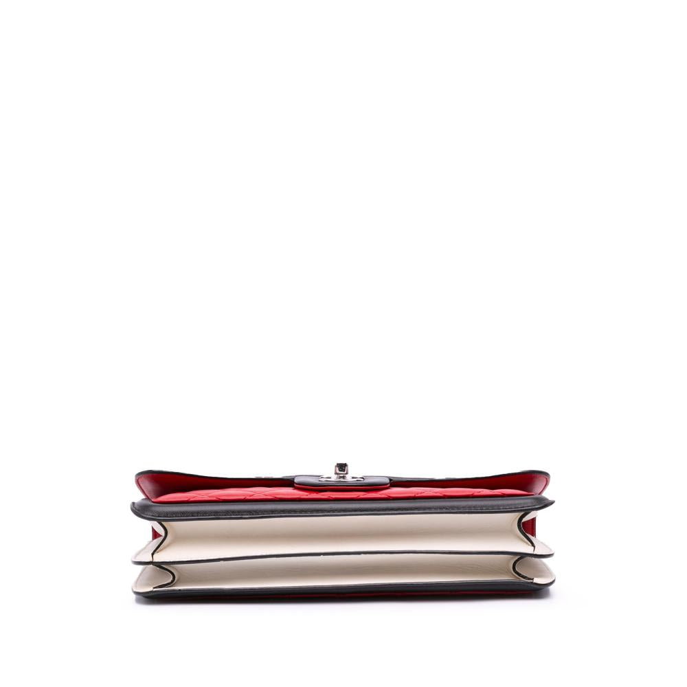 Red Leather Chanel Flap Bag
